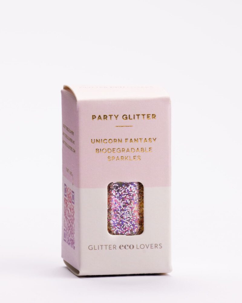 D Pack Unicorn Fantasy Party Glitter 6 Pcs